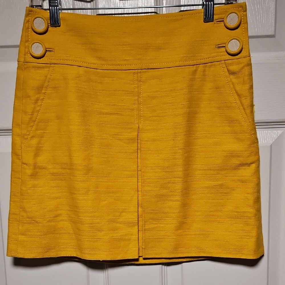 J. Crew Linen Blend Skirt